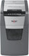 Rexel optimum auto+130m fluisterstille papierversnipperaar - p5 microsnippers - automatische invoer tot 130 vel - 44l - zwart