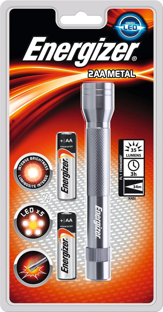Energizer led zaklamp – 50 lm – grijs