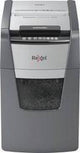 Rexel optimum autofeed+ 150m fluisterstille papierversnipperaar - p5 microsnippers - automatische invoer tot 150 vel - 44l - zwart