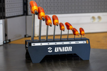 Unior tools allen key set with t-handle 193hx-us.1