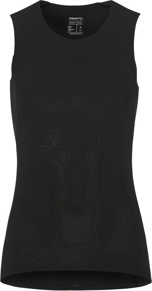 Craft active nanoweight sl w dames thermoshirt - zwart