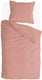 Walra dekbedovertrek remade uni essence - 140x220 - 100% katoen - roze