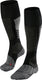 Falke sk1 warm dik wol functioneel materiaal skisokken dames zwart - maat 39-40