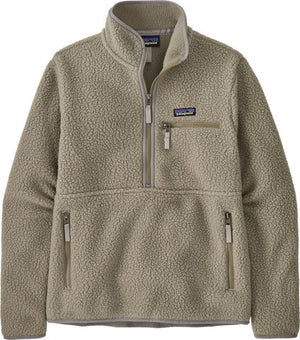Patagonia retro pile fleece marsupial women sweater