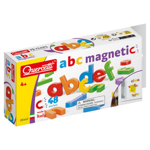 Quercetti kleine letters abc magneten, 48st.