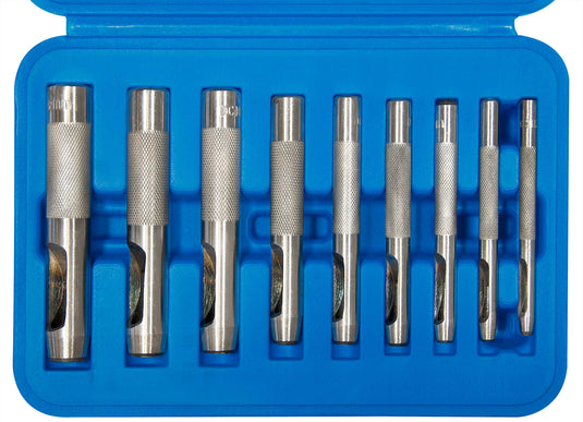 Sw stahl holpijp set hollow punch set 9tlg. 3-12mm