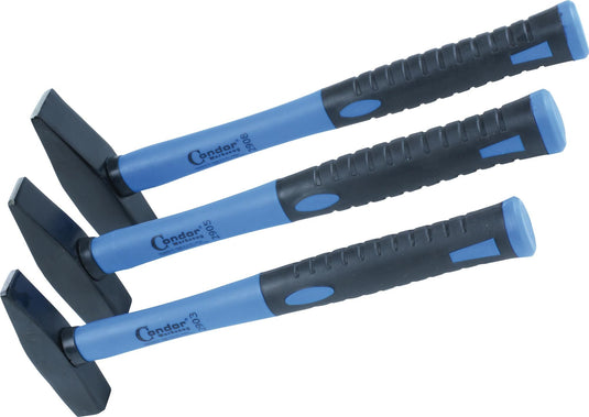 Condor bankwerkershamer set hammer set w. fiberglass 3-tlg.