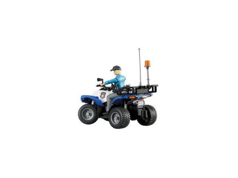 Load image into Gallery viewer, Bruder politie quad met politieagent
