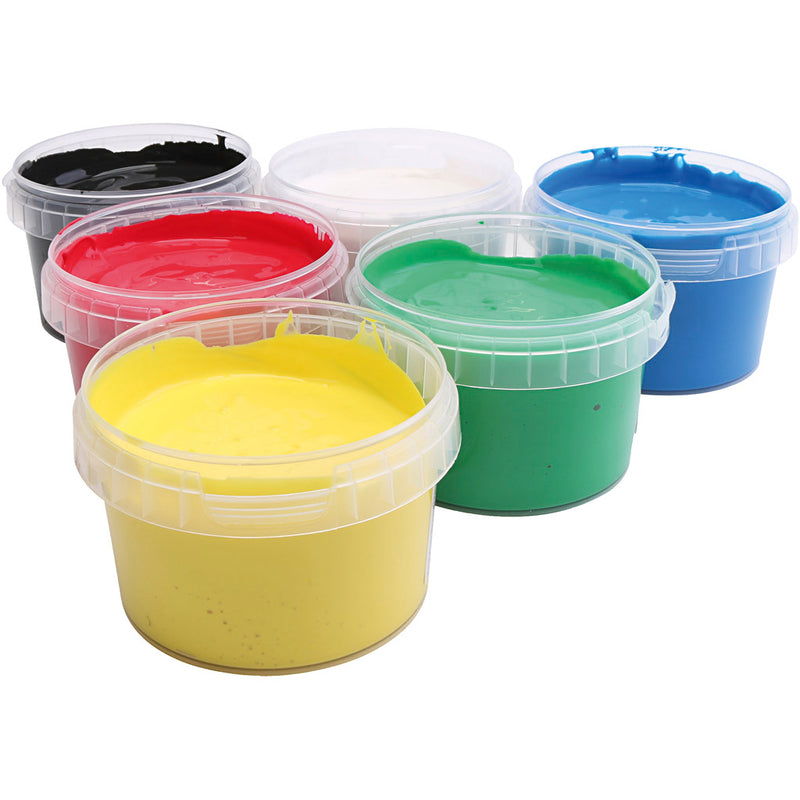 Load image into Gallery viewer, Https: www.cchobby.nl primo-vingerverf-diverse-kleuren-6x250-ml-1-doos
