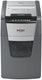Rexel optimum autofeed+ 150x fluisterstille papierversnipperaar - p4 snippers - automatische invoer tot 150 vel - 44l - zwart