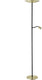 Eglo conivarino vloerlamp - leeslamp - led - 170 cm - goud - dimbaar