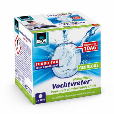 Bison vochtvreter turbo tab neutraal 100gr