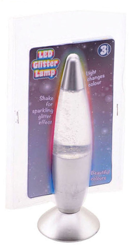 Johntoy lavalamp glitter met licht