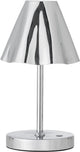 Bloomingville lianna draagbare lampe - oplaadbare - zilver - metaal