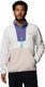 Columbia sequoia grove™ half zip fleece heren outdoortrui - sea salt, stormwatch