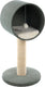 Flamingo krabpaal scandi muntgroen wit – 40x40x77 cm – met schuilplaats, kussen speeltje – kattenkrabpaal