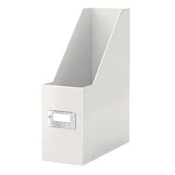 Tijdschriftcassette leitz 6047 a4 pp karton wit