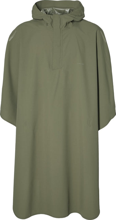Basil hoga regenponcho unisex - groen - one size