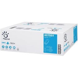 Papieren handdoeken papernet 407551 drytech wit 2-laags