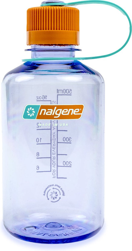 Nalgene - narrow mouth bottle - drinkfles - waterfles - lekvrij - 500ml - bpa free - sustain - amethyst