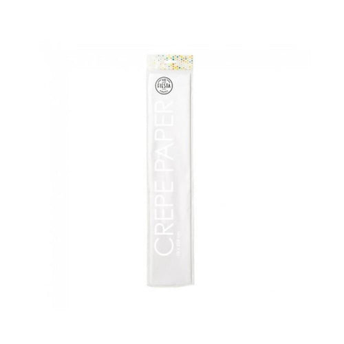 Crepepapier 50x250cm wit pak a 12 rol