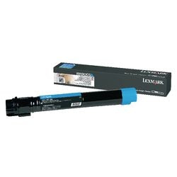 Tonercartridge lexmark x950x2cg cyaan