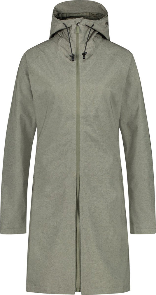 Puch seq regenjas dames olive green