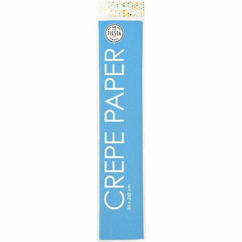 Globos crepepapier 50x250cm babyblauw pak a 12