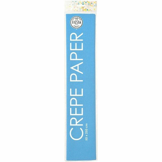 Globos crepepapier 50x250cm babyblauw pak a 12