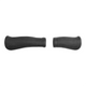 Atom handvatten cloud base 2s zwart, anisch. lengte: 130 95mm. per stel