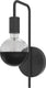 Calex wandlamp - industrieel - e27 - zwart