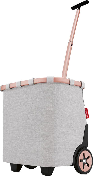 Reisenthel carrycruiser boodschappentrolley - 40l - frame twist sky rose grijs