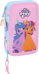 My little pony gevuld etui, wild free - 28 st. - 19,5 x 12,5 x 4 cm - polyester
