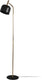 Leitmotiv vloerlamp smart - zwart - 26x26x164cm - modern - staande lampen voor woonkamer - slaapkamer