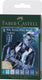 Faber-castell tekenstift - pitt artist pen - 8-delig - blues - fc-167173