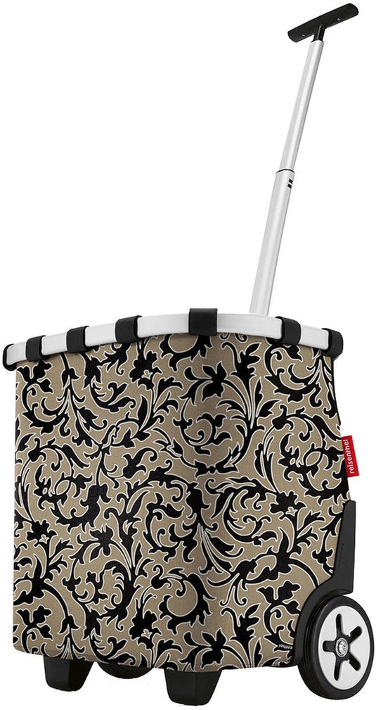 Reisenthel carrycruiser boodschappentrolley - 40l - baroque marble zwart