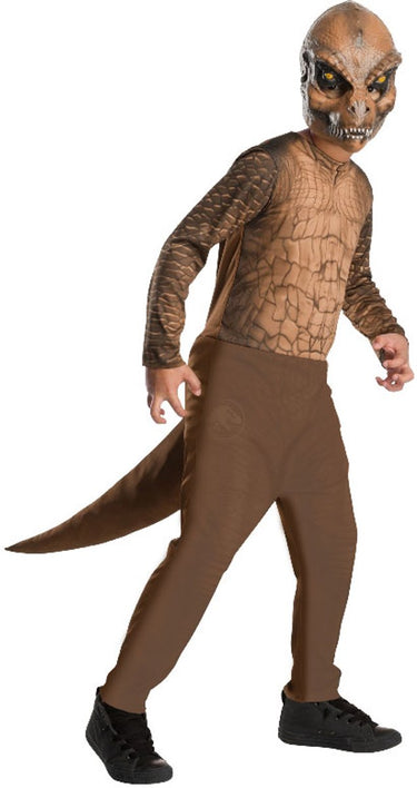 Rubies - jurrassic world t rex premium kids (7-8 jaar)