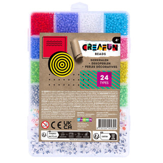 Load image into Gallery viewer, Creafun kralen 24 soorten | 4 stuks
