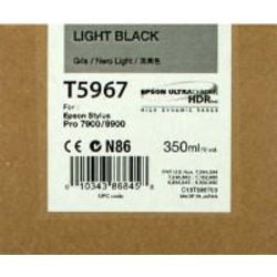 Inktcartridge epson c13t596700 licht zwart