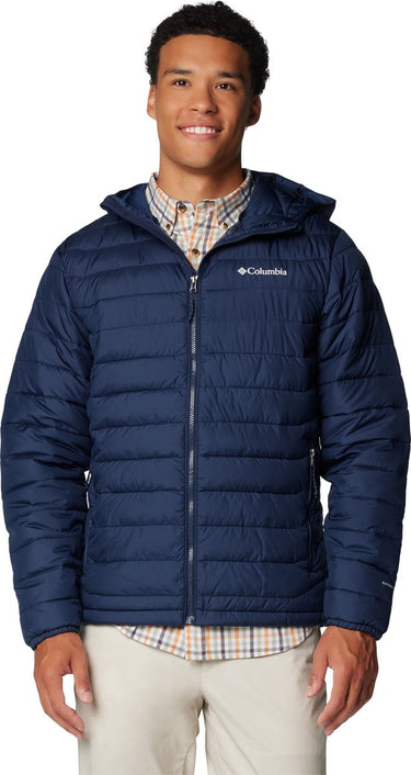 Columbia powder lite™ ii hooded jacket men's outdoorjas - collegiate navy - maat m