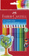 Faber-castell kleurpotloden - jumbo grip - 12 stuks - fc-110912