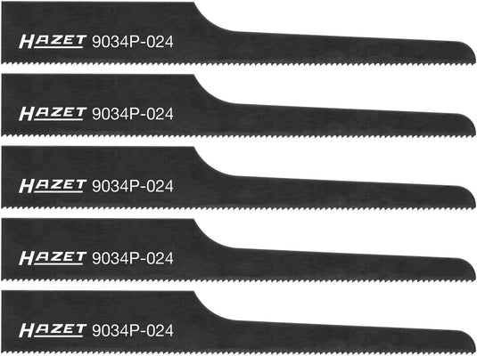 Hazet decoupeerzaagbladen set 9034p-024 5 saw blade set of 5