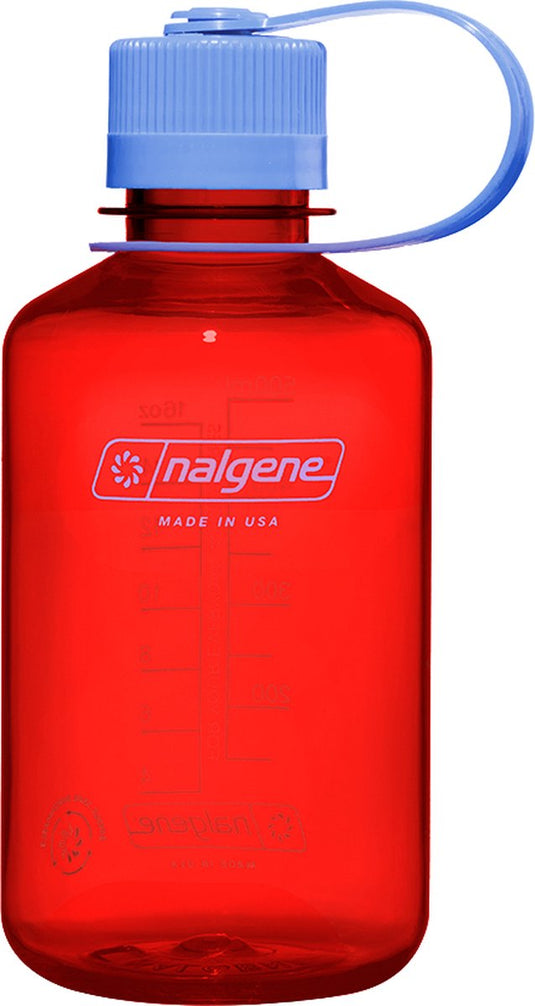 Nalgene - narrow mouth bottle - drinkfles - waterfles - lekvrij - 500ml - bpa free - sustain - marmalade orange