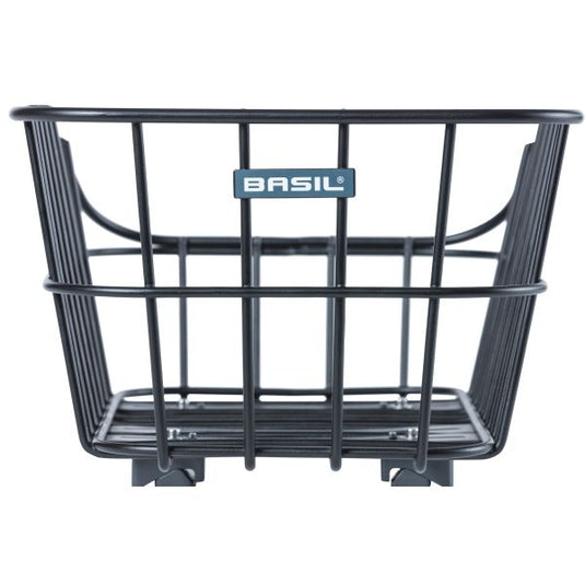 Basil Cento Alu WSL - achtermand - 22 liter - matt zwart