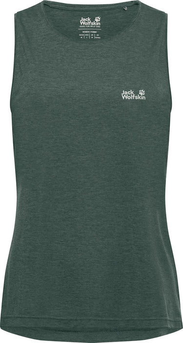 Jack wolfskin wildtrail tank top w - - outdoor kleding - fleeces en truien - t-shirt