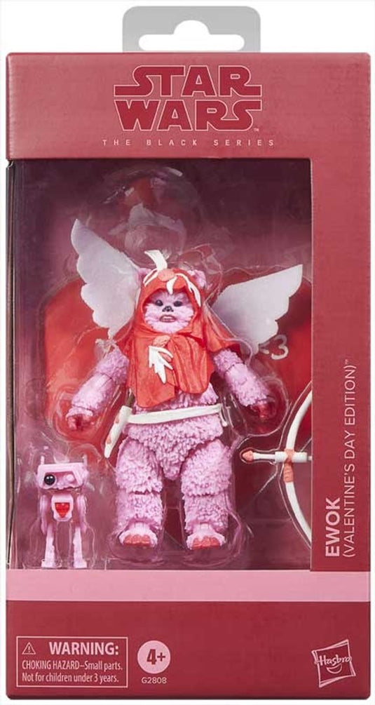 Hasbro star wars black series action figure ewok (valentine’s day edition) 15 cm action figuur