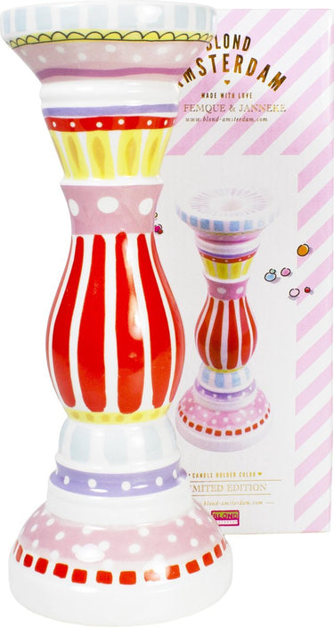 Blond amsterdam birthday: candle holder color