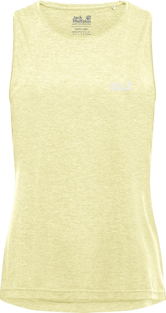 Jack wolfskin wildtrail tank top w - - outdoor kleding - fleeces en truien - t-shirt