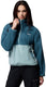 Columbia sequoia grove™ 1 2 zip fleece dames outdoortrui - everblue, crushed blue