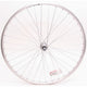 Achterwiel 28 x 1 4 zac19 freewheel vast - zilver